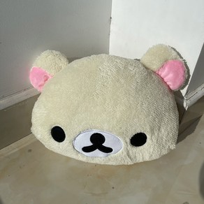 귀여운 Rilakkuma 봉제 인형 손 베개 곰 쿠션 생일 선물