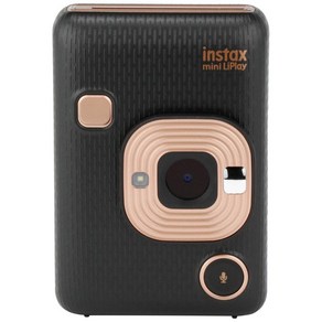 후지필름 인스탁스 미니 리플레이 instax mini LiPlay 즉석 카메라, 엘레강트 블랙, 1개