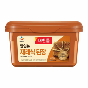 해찬들 맛있는 재래식 된장, 1kg, 1개