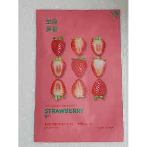 홀리카홀리카 퓨어 에센스 마스크 시트 딸기, 9개, 1개입