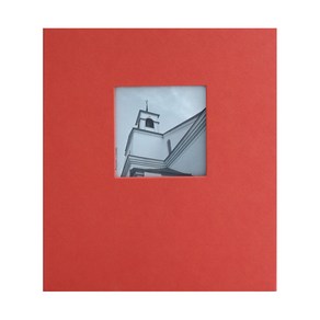 코즈모갤러리 MODERN CLASSIC A4 스크랩북 4x6 포토, Oange