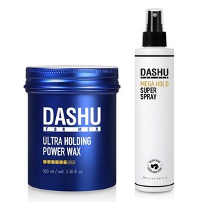 다슈 포맨 프리미엄 울트라 홀딩 파워 헤어 왁스 100ml + 다슈 포맨 프리미엄 메가 홀드 슈퍼 스프레이 250ml