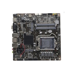 새로운 H61 LGA1155 미니 ITX 데스크탑 PC 마더 보드 17x17cm 산업용 컴퓨터, 한개옵션1, 한개옵션0, 1개