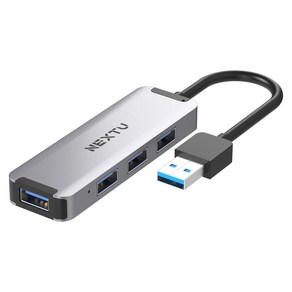 4포트 알루미늄 무전원 USB3.0허브 664U3, 단품, 1개