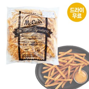 에이치에이유통 맥케인 시즌드배터드 후라이 2kg 케이준 감자튀김, 1개