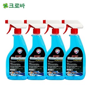 카보이 유리세정제/업소용/유리창청소/대용량, 4개, 600ml, 600ml