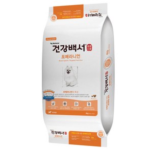 건강백서 강아지 기능성 사료, 포메라니안, 6kg, 1개