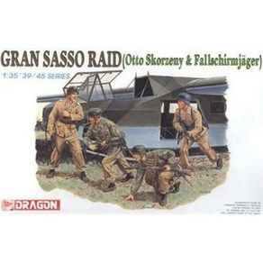 BD6094 135 Gan Sasso Raid (Otto Skozeny & Fallschimjage) Figue Set, 1개