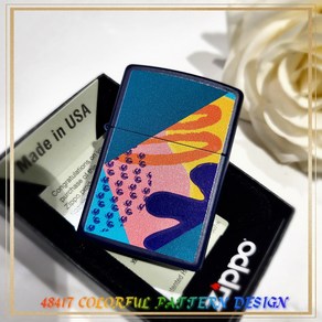 지포라이터 48417 COLORFUL PATTERN DESIGN 지포 zippo 지포라이타 지프라이터