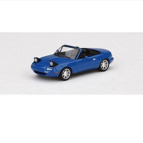 미니지티(331) 1:64 마쯔다 미아타 MX-5 (NA) - 마리너 블루 (헤드라이트업) LHD