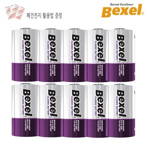 벡셀 망간 1.5V C형 CM R14 타이니 러브 모빌 건전지 10개입/24개입