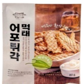 어포튀각 먹태맛(신제품) 80g임, 12개, 80g