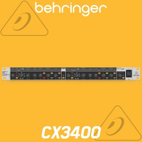 [공식인증점] 베링거 CX3400 V2 크로스오버 리미터내장 타임딜레이