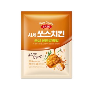 사세 쏘스치킨 순살 단짠 갈릭맛, 3개, 590g