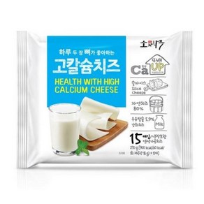 소와나무 고칼슘 치즈, 270g, 6개