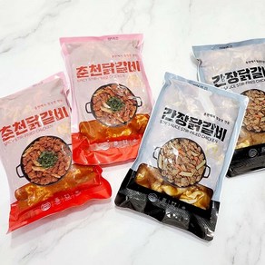 [춘천회관] 간장닭갈비 캠핑 밀키트, 500g, 1개