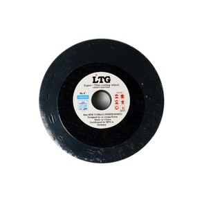 LTG 4인치 절단석 그라인더날 연마 독일인증 1.0mm 내경16mm, 2. 절단석 105x1.0x9.8 (4인치), 1개