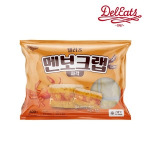 [오늘출발] 델리츠 멘보크랩 사각 24개 게살 멘보샤 냉동, 600g, 1개