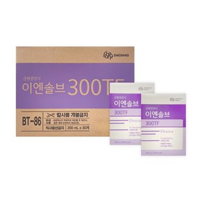 대상웰라이프 이엔솔브 300TF 저잔사식 균형영양식 경관급식용 200ml x 30팩