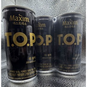 맥심 T.O.P 더 블랙 200ml