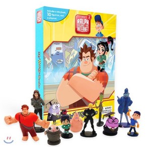 Disney Weck-It Ralph 2 My Busy Books 디즈니 주먹왕 랄프 2 인터넷 속으로 비지북, Phidal