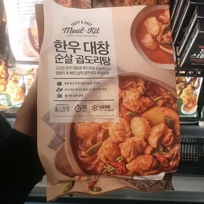 홈스토랑 한우 대창 순살 곱도리탕 730g, 1개, 일반포장 동절기만