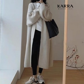 [KT알파쇼핑]KARRA 맥시오픈니트가디건_A4S0093