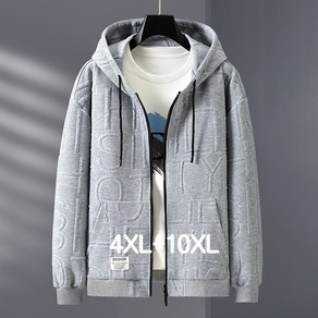 쥬엔리치 남자 빅사이즈 후드 집업 맨투맨 남성 가디건 바지 상하세트 4XL-10XL