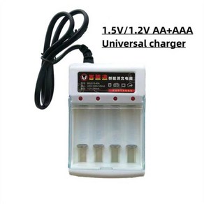 대용량 알카라인 충전식 배터리 1.5V AA AAA 3800mAh 4800mAh, 1개