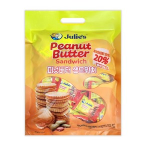 대용량 줄리스 피넛버터 샌드위치 크래커, 1개, 520g