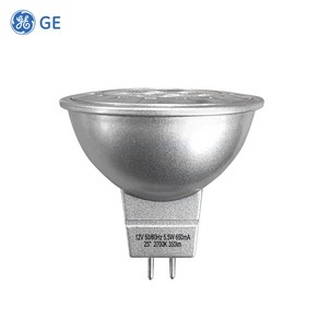 GE LED MR16 LED할로겐램프 5.5W 전구색(노란빛), 전구색, 1개