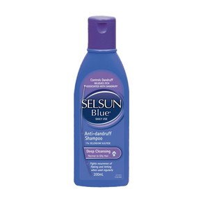 셀선 블루 딥 클린징 비듬샴푸 200ml Selsun Anti Danduff Shampoo Deep Cleansing, 0, 1개, 200g