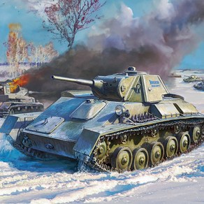 아카데미과학 13559 소비에트 연방 T-70B 경전차, 1개