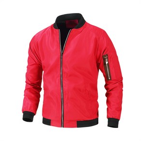 봄가을 남자 얇은 순색 야상 캐주얼 점퍼 men's jacket 하늘비즈 A25 F309G177