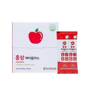 풍기인삼농협 홍삼에이플러스 스틱젤리 20g x 30포, 600g