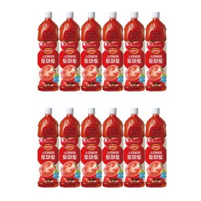 델몬트 토마토 주스 1.5L x 12pet /건강주스/토마토, 12개