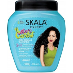 일본직발송 6. SKALA(스칼라) SKALA EXPERT MAIS CACHOS 스칼라 익스퍼트 컬 헤어 트리트먼트 크림 팩 100, One Size, 1개