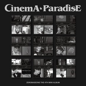 [CD] ZEROBASEONE - 미니앨범 4집 : CINEMA PARADISE [DIGIPACK ve.][9종 중 1종 랜덤발송] : 포토북 + 접지포스...