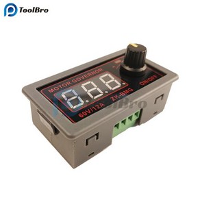 DC 9-60V 12A 500W PWM 모터 속도 컨트롤러 팬 제어 스위치 디지털 가변 주파수 듀티 사이클 12v 24v 48v, 단일옵션, 1개