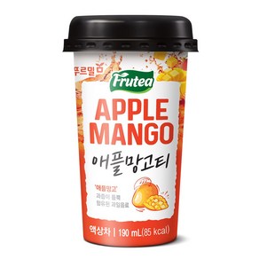 푸르밀 푸르티 애플망고티 컵 190ml 10개입, 10개