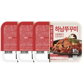 하남쭈꾸미 볶음 보통매운맛 500g x 3팩