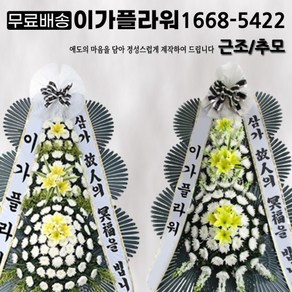 근조화환 전국당일 장례식장 추가배송비X 7만원이상 스벅쿠폰증정