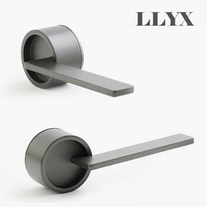 LLYX 릭스 311 국산 명품 방문손잡이 소프트블랙, 기본 (캡지름60mm), 1개