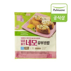 풀무원 달콤쫄깃 네모유부초밥 (330g) x 1봉, 1개, 330g