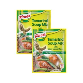 Knorr Tamarind Soup Mix (Sinigang sa Sampalok Mix) 1.4 크노르 타마린드 수프 믹스(시니강 사 삼팔록 믹스) 1.41oz(40g)(2팩