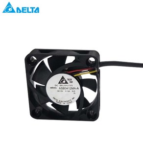 DELTA 저소음 냉각팬 쿨러 40mm 12V 0.12A 쿨링팬