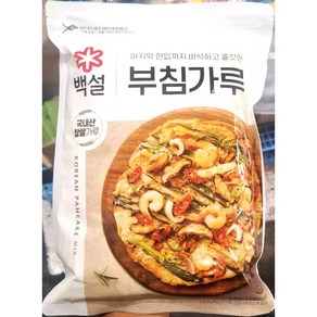 부침가루 백설 1kg x10개 부침용 업소용 식당용해가달님께*, 1개