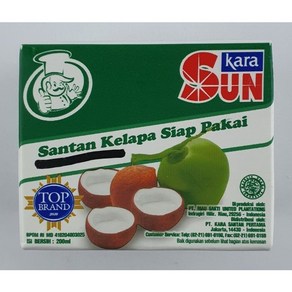 킹푸드 산탄 끌라빠 시압 빠카 크림 인도네시아200ml 1개 Kaa Santan Kelapa Siap Pakai 200ml 1ea, 200ml