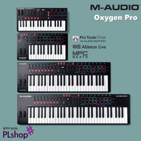 M-AUDIO OXYGEN PRO Mini 25 49 61 엠오디오 옥시즌 프로 마스터 키보드, OXYGEN Po Mini（입고예정）, 1개