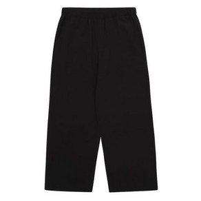 소이 NC경산점 [여름 이월 특가상품] 초등 중등 주니어 여아 아동 여름 시원한 긴바지 통바지 9부 블랙 와이드 슬랙스 바지